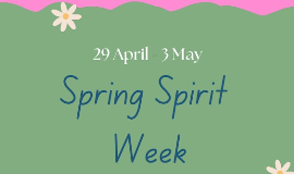 Spring Spirit Week April 29-May 3