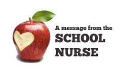 MESSAGE FROM THE SCHOOL NURSE