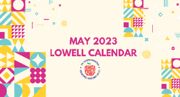 May 2023 Lowell Calendar