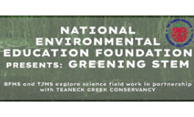 Middle Schools Participate in NEEF Greening STEM Program