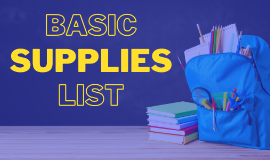 Basic Supplies List 2024-2025