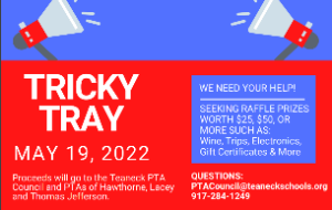 PTA Council Tricky Tray - May 19, 2022