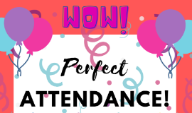 March Perfect Attendance 