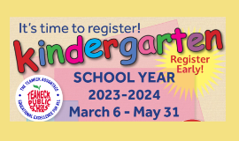 Kindergarten Registration 2023-2024 School Year