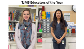 Congratulations to our TJMS Educators of the Year!