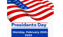 School Closed - Presidents' Day