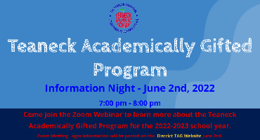 Teaneck Academically Gifted Information Night 