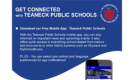 Get Connected with Teaneck Public Schools