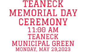 Memorial Day Ceremony: Music by the THS Band