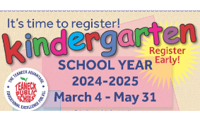2024-2025 Kindergarten Registration Packets are NOW AVAILABLE