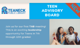 Teaneck Public Library: Teen Advisory Board
